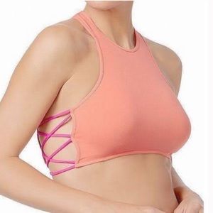 New Free People Racerback Crisscross Bralette